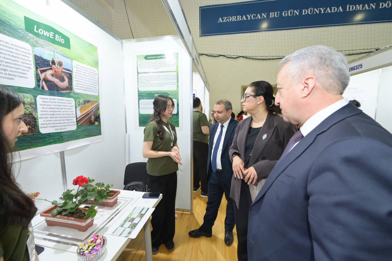 “Sabahın alimləri” XV Respublika Layihə Müsabiqəsinin final mərhələsinə start verildi - FOTOLAR