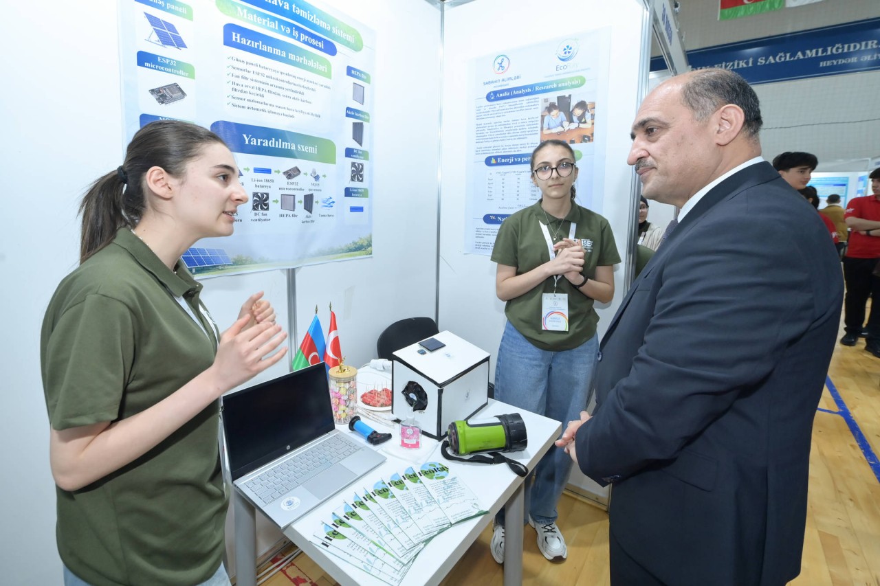 “Sabahın alimləri” XV Respublika Layihə Müsabiqəsinin final mərhələsinə start verildi - FOTOLAR