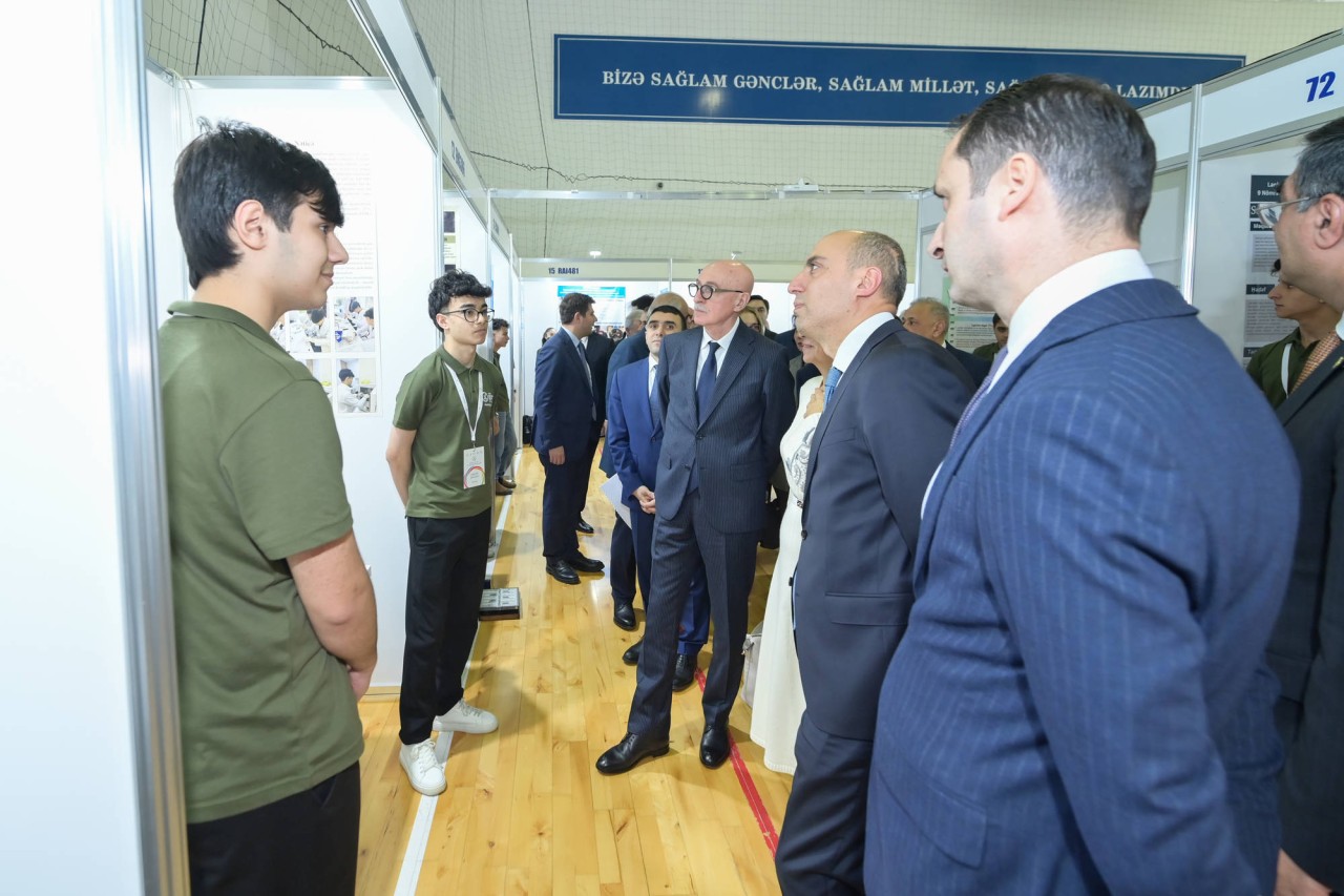 “Sabahın alimləri” XV Respublika Layihə Müsabiqəsinin final mərhələsinə start verildi - FOTOLAR