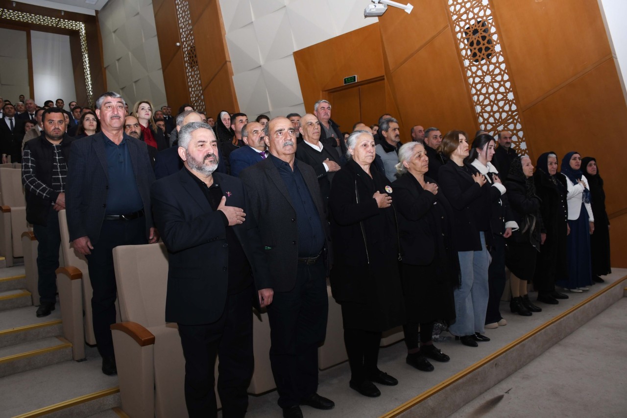 Ağdamda “Ayrılıqdan keçən yol” sənədli filminin təqdimat mərasimi baş tutub - FOTOLAR