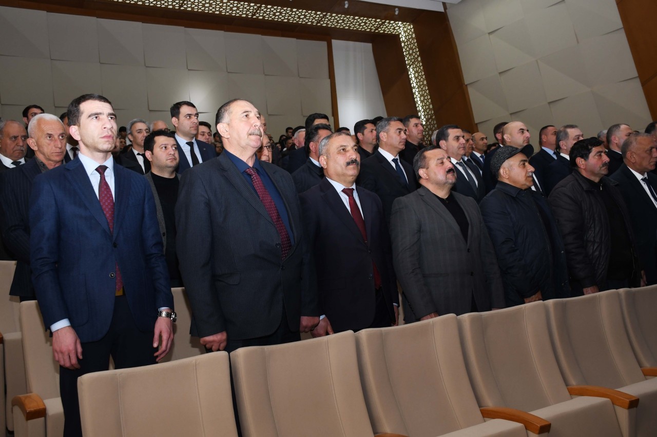 Ağdamda “Ayrılıqdan keçən yol” sənədli filminin təqdimat mərasimi baş tutub - FOTOLAR