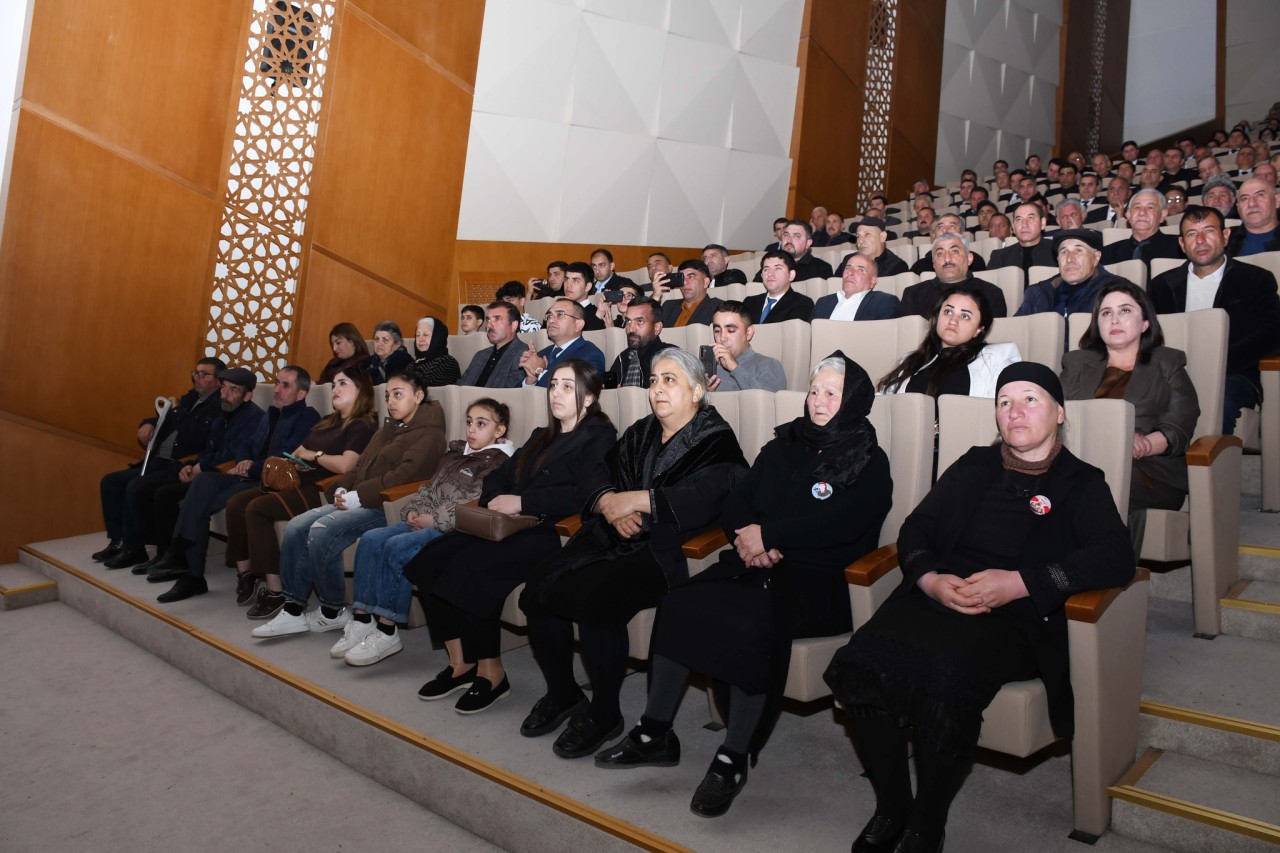 Ağdamda “Ayrılıqdan keçən yol” sənədli filminin təqdimat mərasimi baş tutub - FOTOLAR