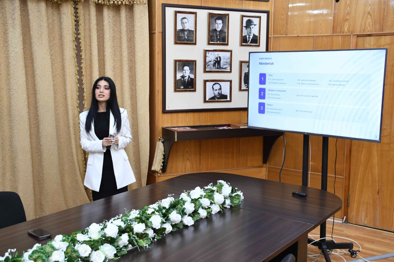 ADAU-da məzunların məşğulluğu ilə bağlı yeni layihə təqdim edilib - FOTOLAR