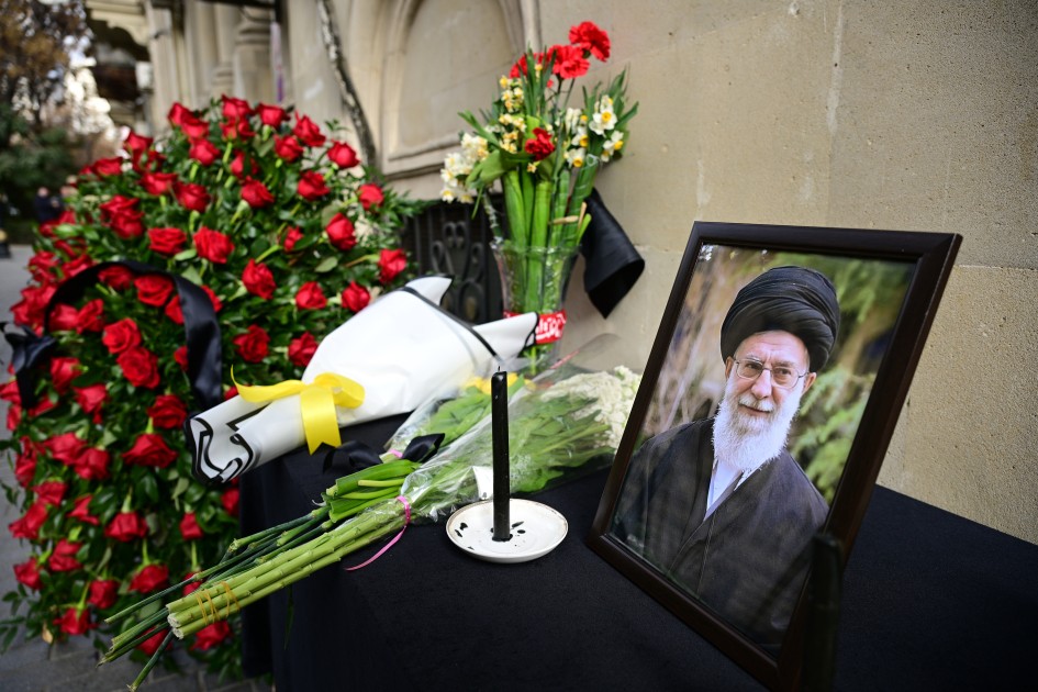 İlham Əliyev İran səfirliyinə getdi - FOTOLAR (VİDEO)