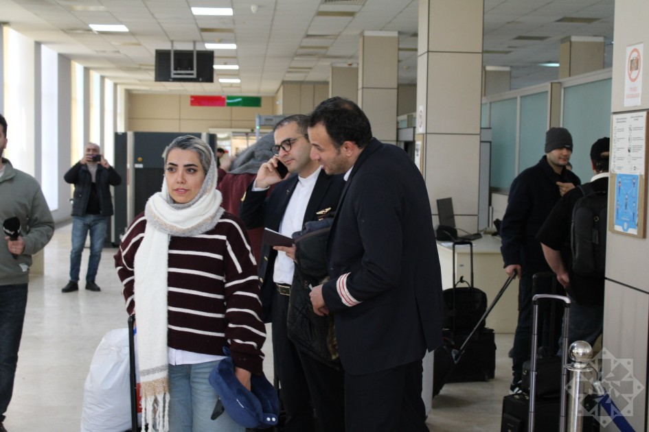 İranlı pilotlar Azərbaycan sərhədindən keçdilər - FOTO