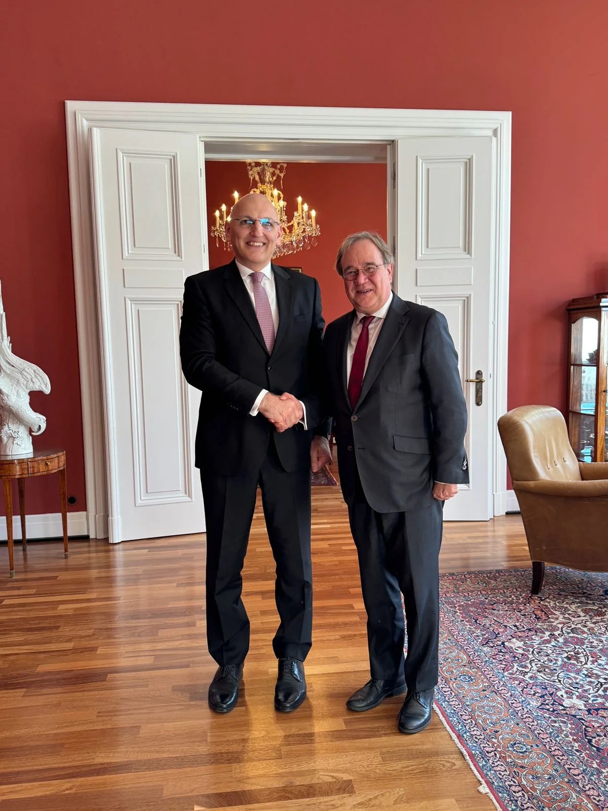 Elçin Əmirbəyov Almaniyanı azad olunan ərazilərdə minatəmizləmə sahəsində dəstəyə dəvət etdi - FOTOLAR