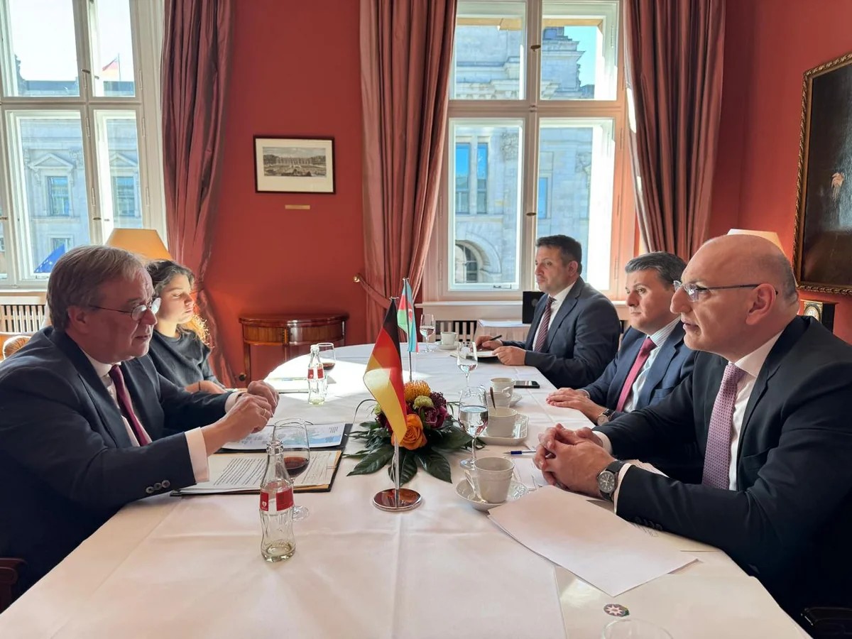 Elçin Əmirbəyov Almaniyanı azad olunan ərazilərdə minatəmizləmə sahəsində dəstəyə dəvət etdi - FOTOLAR