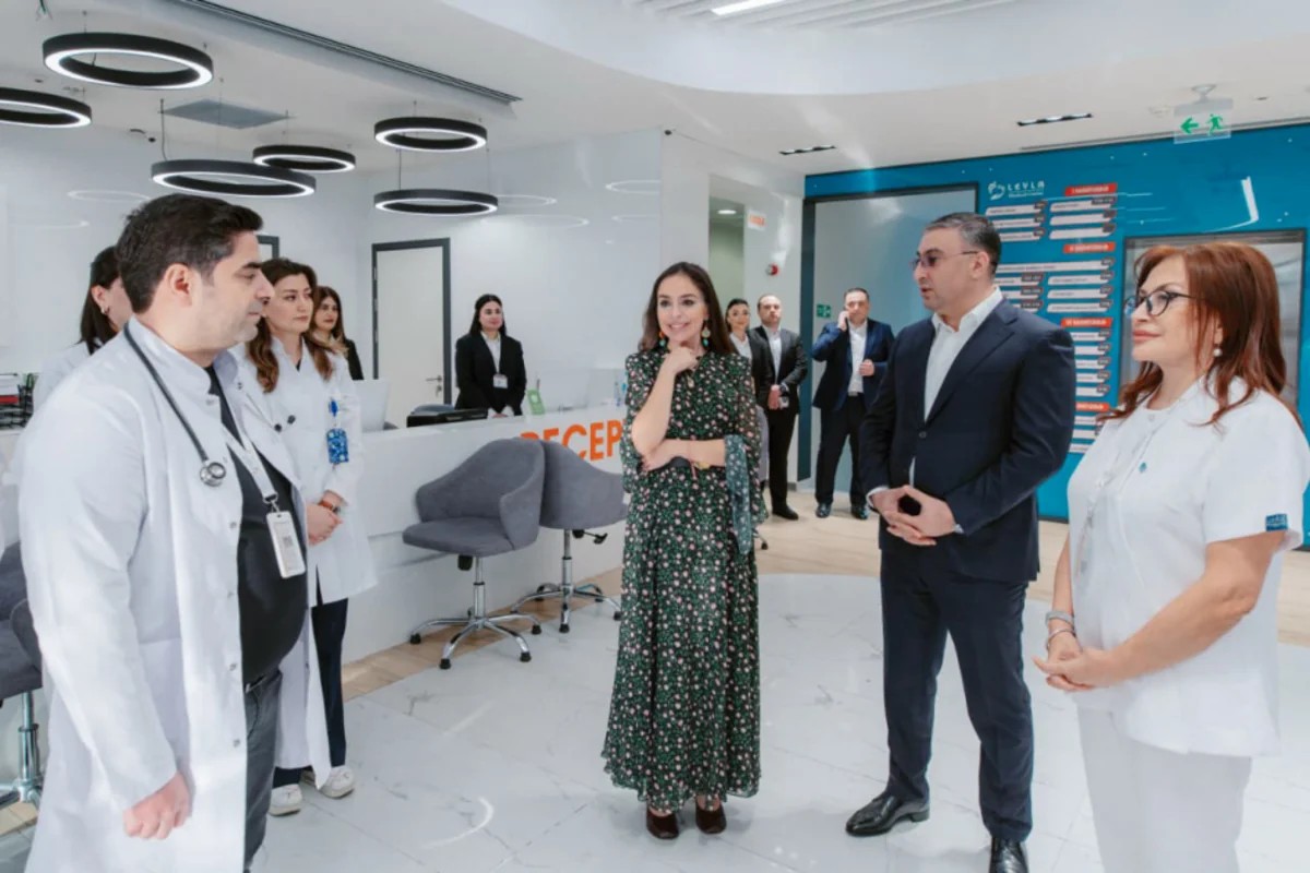 Leyla və Arzu Əliyevalar "Leyla Medical Center"in Pediatriya Mərkəzində olublar - FOTOLAR