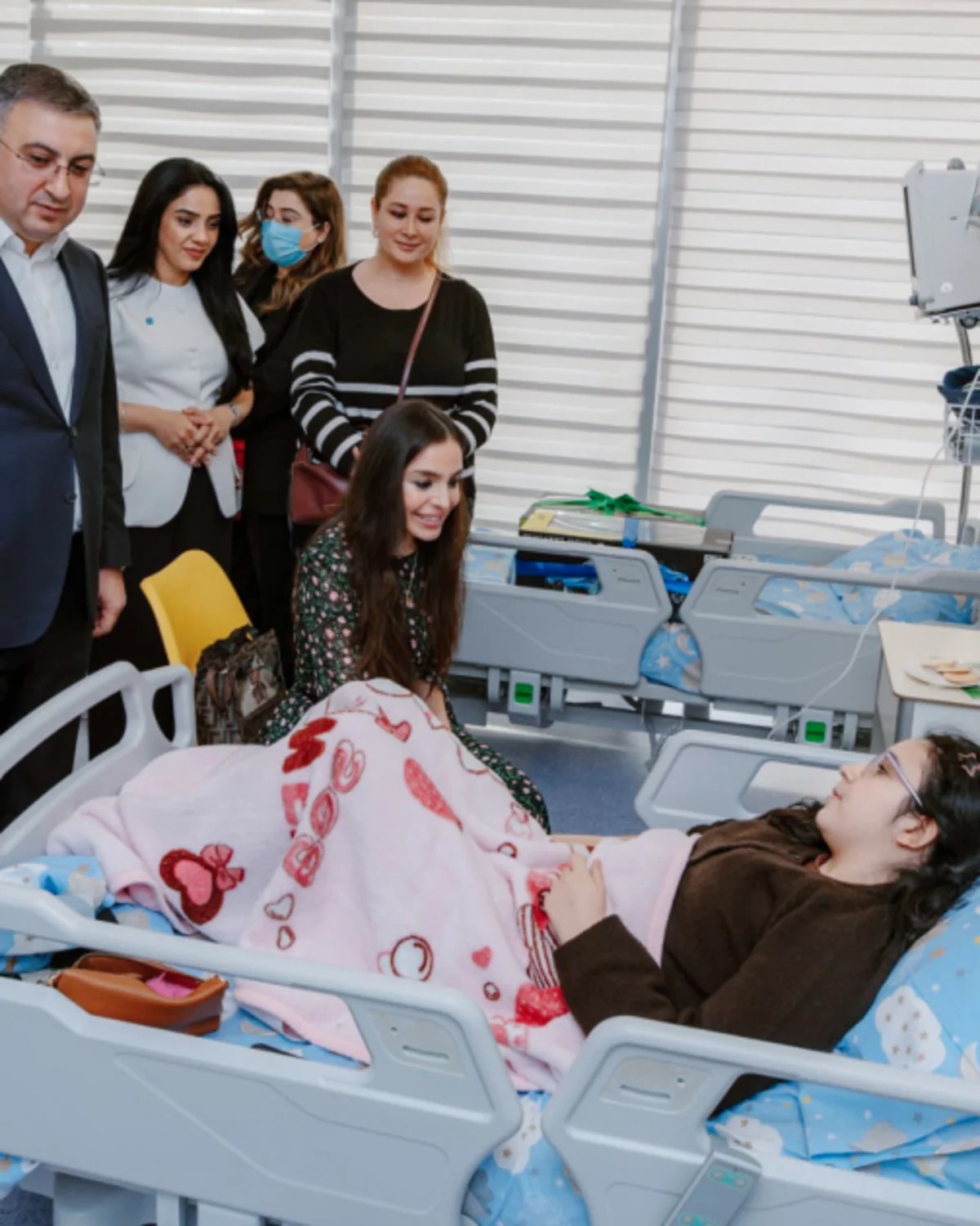 Leyla və Arzu Əliyevalar "Leyla Medical Center"in Pediatriya Mərkəzində olublar - FOTOLAR