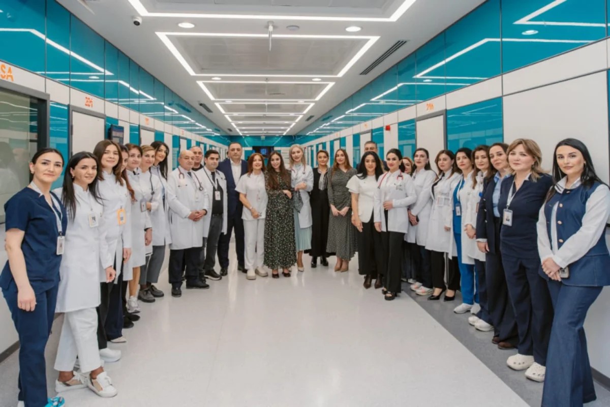 Leyla və Arzu Əliyevalar "Leyla Medical Center"in Pediatriya Mərkəzində olublar - FOTOLAR