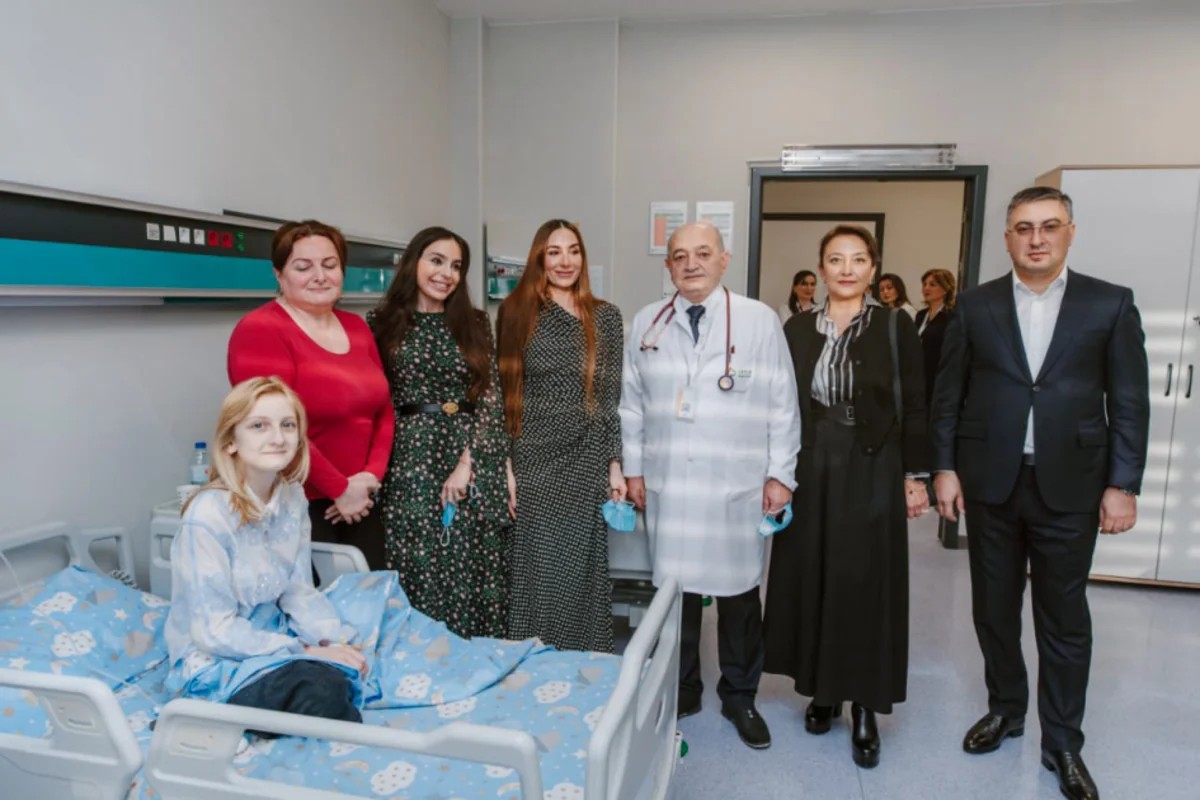 Leyla və Arzu Əliyevalar "Leyla Medical Center"in Pediatriya Mərkəzində olublar - FOTOLAR