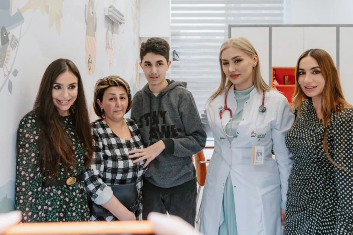 Leyla və Arzu Əliyevalar "Leyla Medical Center"in Pediatriya Mərkəzində olublar - FOTOLAR