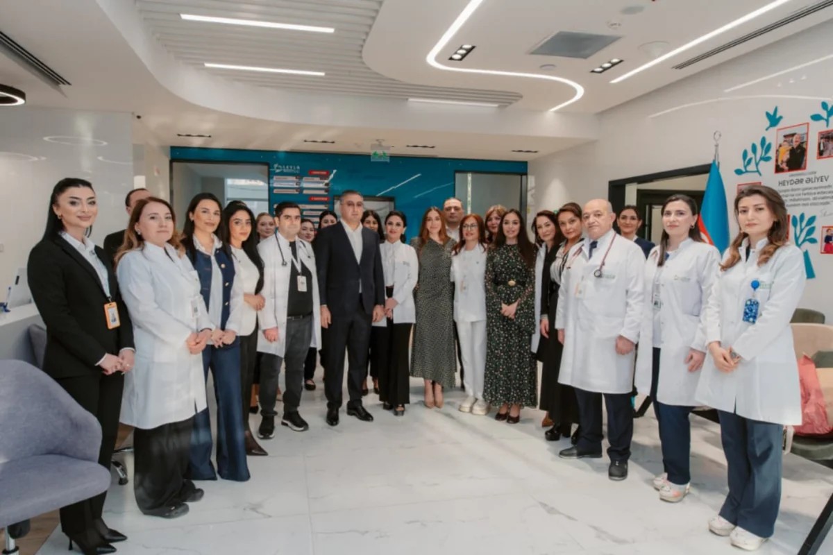 Leyla və Arzu Əliyevalar "Leyla Medical Center"in Pediatriya Mərkəzində olublar - FOTOLAR