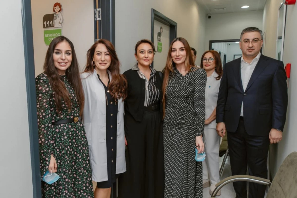 Leyla və Arzu Əliyevalar "Leyla Medical Center"in Pediatriya Mərkəzində olublar - FOTOLAR