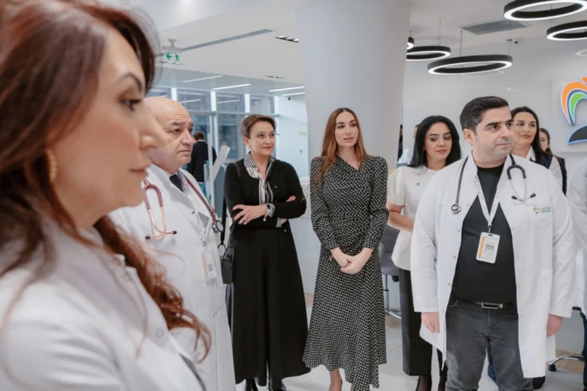 Leyla və Arzu Əliyevalar "Leyla Medical Center"in Pediatriya Mərkəzində olublar - FOTOLAR