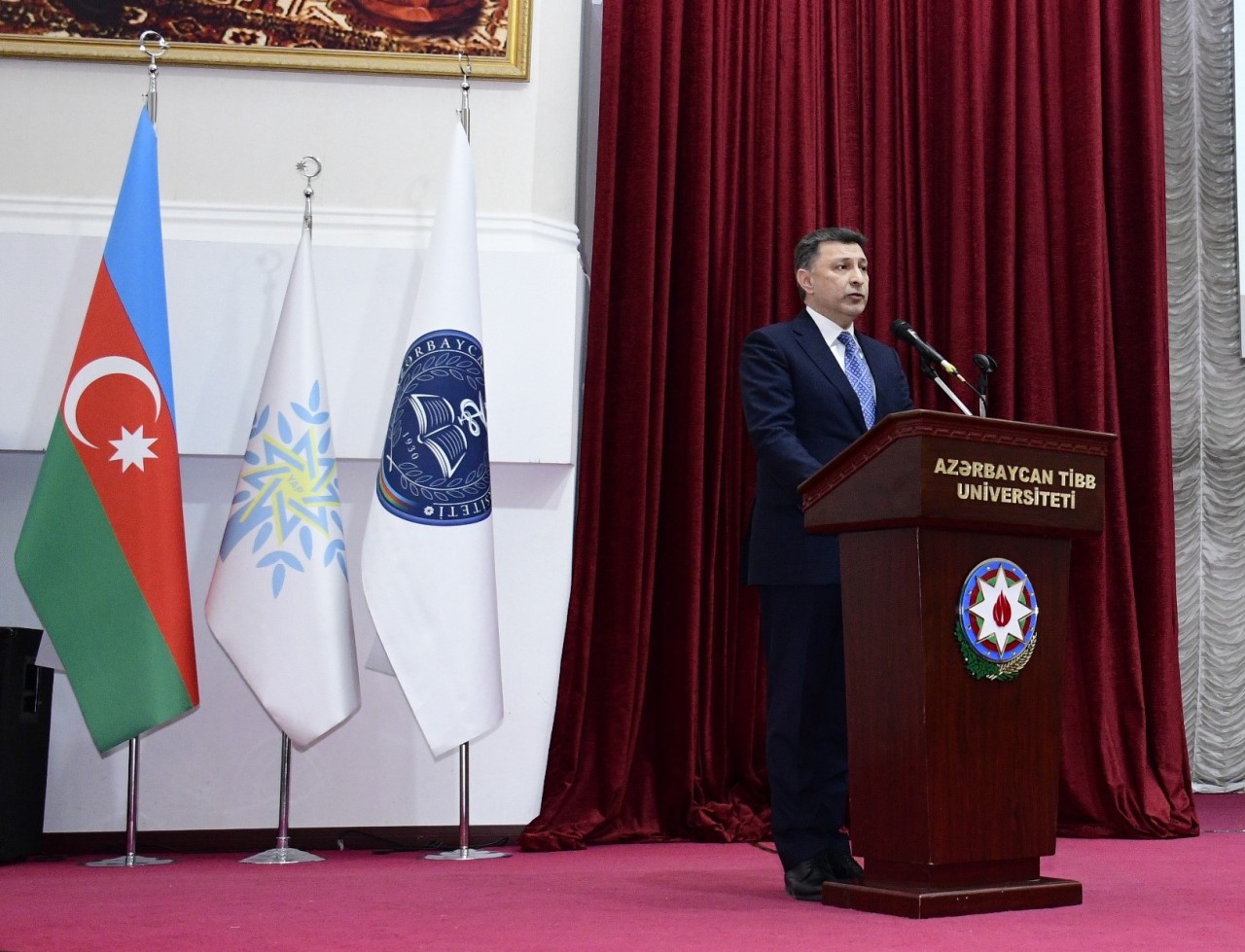 YAP “Yeni reallıqlar və müasir Azərbaycan: aktual çağırışlar fonunda gələcəyə baxış” mövzusunda tədbir keçirdi - FOTOLAR