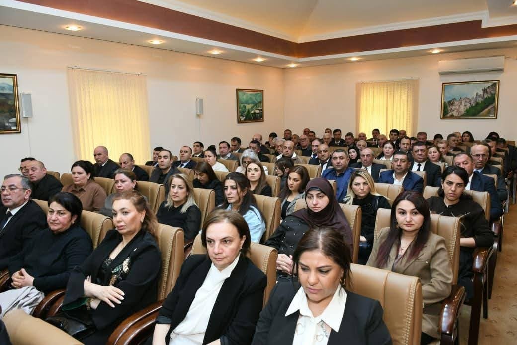 Qubadlı İcra Hakimiyyətində ictimai təhlükəli əməllərlə bağlı tədbir keçirildi - FOTOLAR