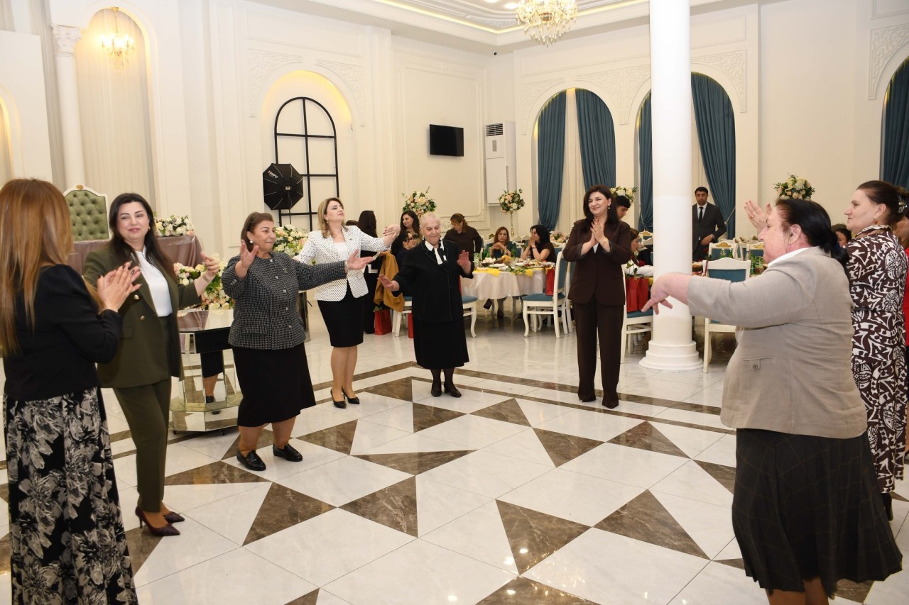 Ağdamda 8 Marta həsr olunmuş bayram tədbiri keçirilib - FOTOLAR