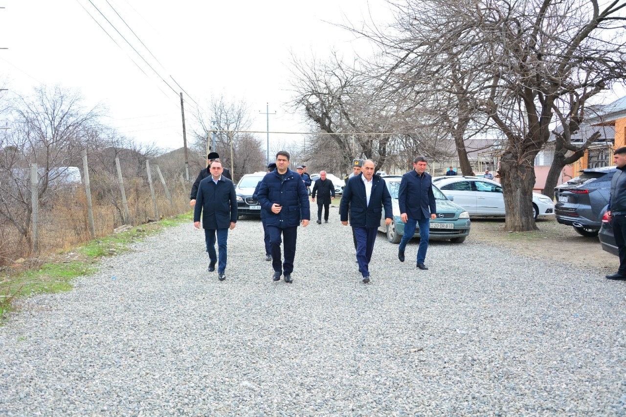 İcra başçısı vəfat edən qazinin yas mərasimində - FOTOLAR
