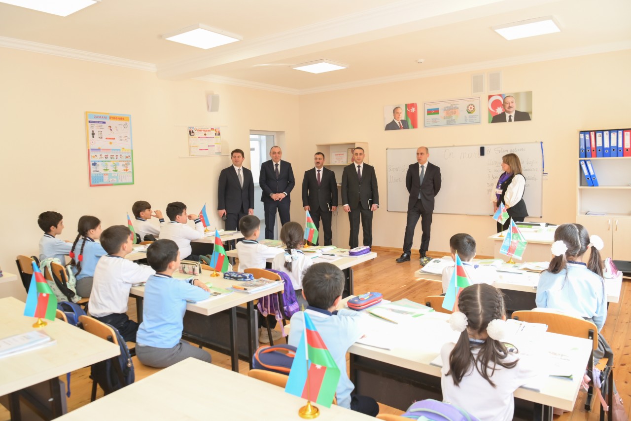 Elm və təhsil naziri Xankəndi və Xocalıda təhsil müəssisələrində olub - FOTOLAR