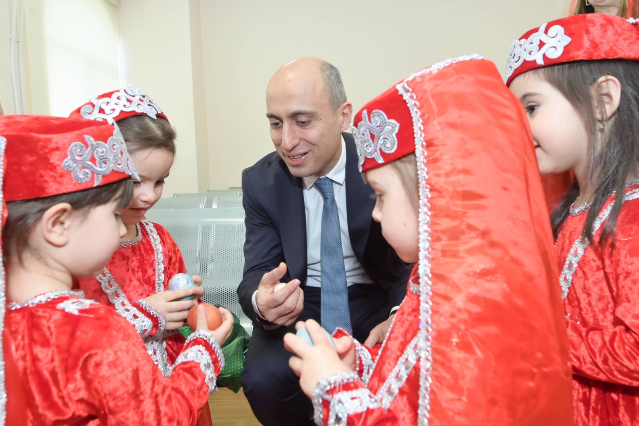 Elm və təhsil naziri Xankəndi və Xocalıda təhsil müəssisələrində olub - FOTOLAR