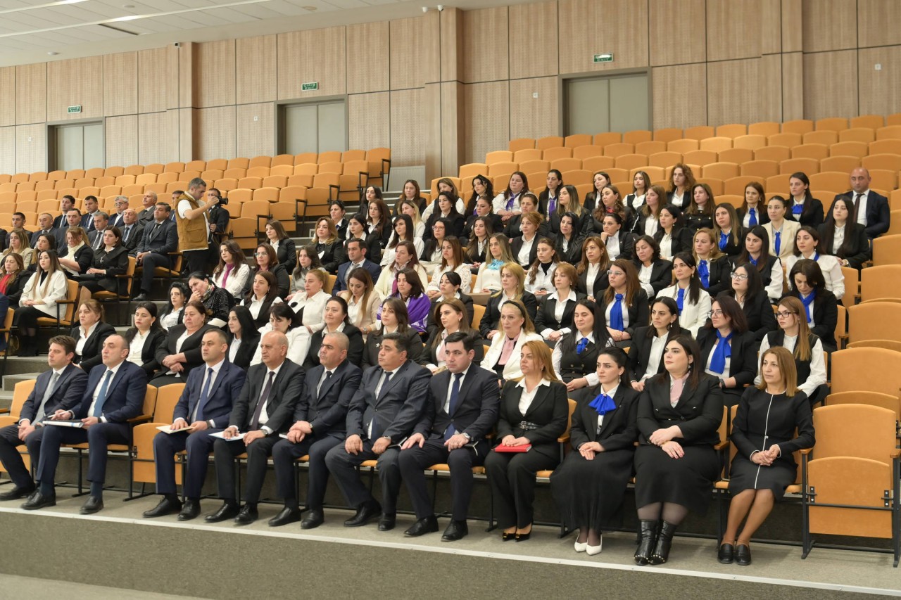 Nazir işğaldan azad olunmuş ərazilərdə çalışan müəllimlərlə görüşüb - FOTOLAR