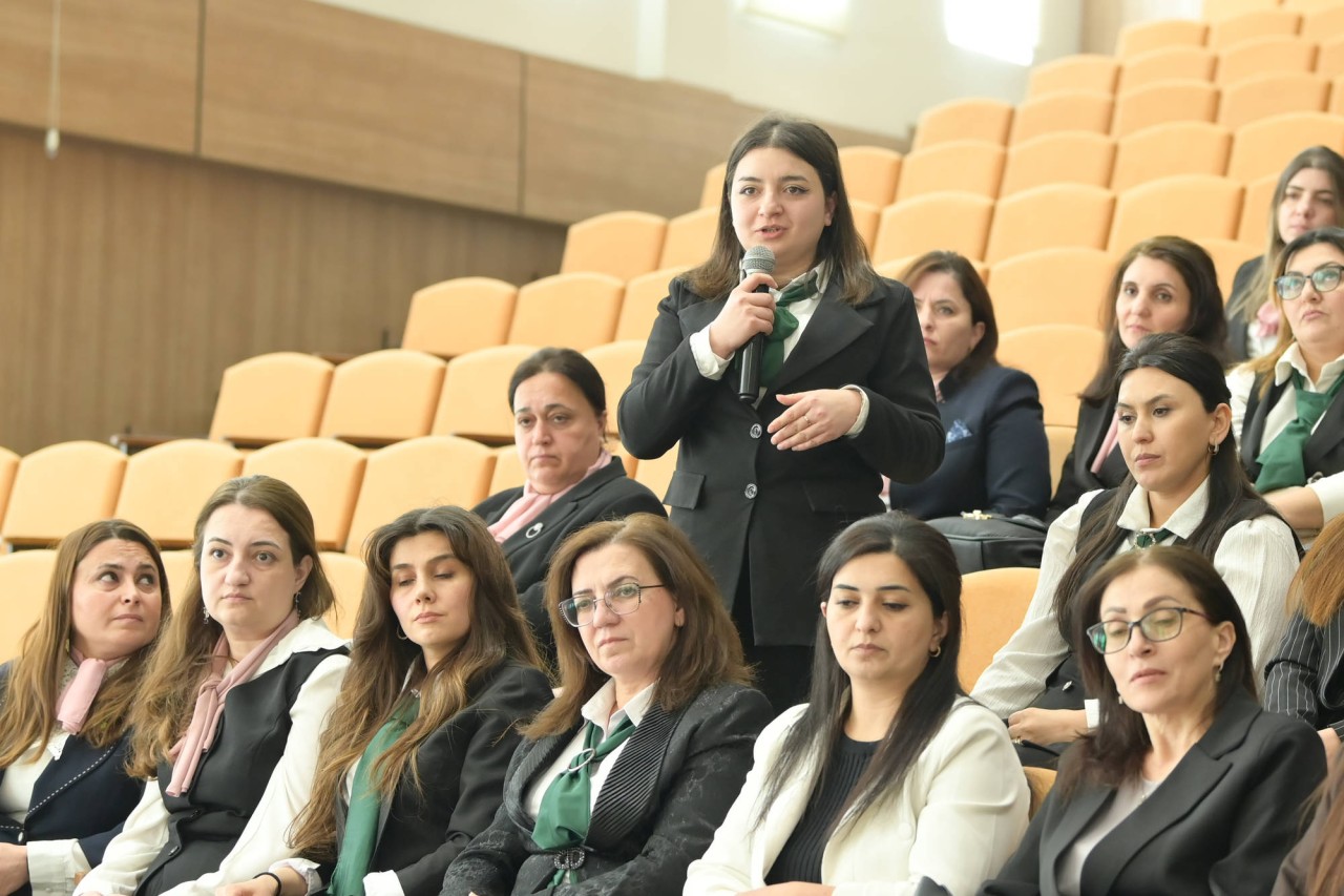 Nazir işğaldan azad olunmuş ərazilərdə çalışan müəllimlərlə görüşüb - FOTOLAR