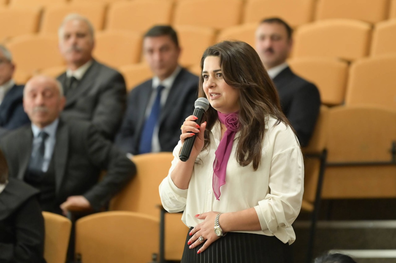 Nazir işğaldan azad olunmuş ərazilərdə çalışan müəllimlərlə görüşüb - FOTOLAR