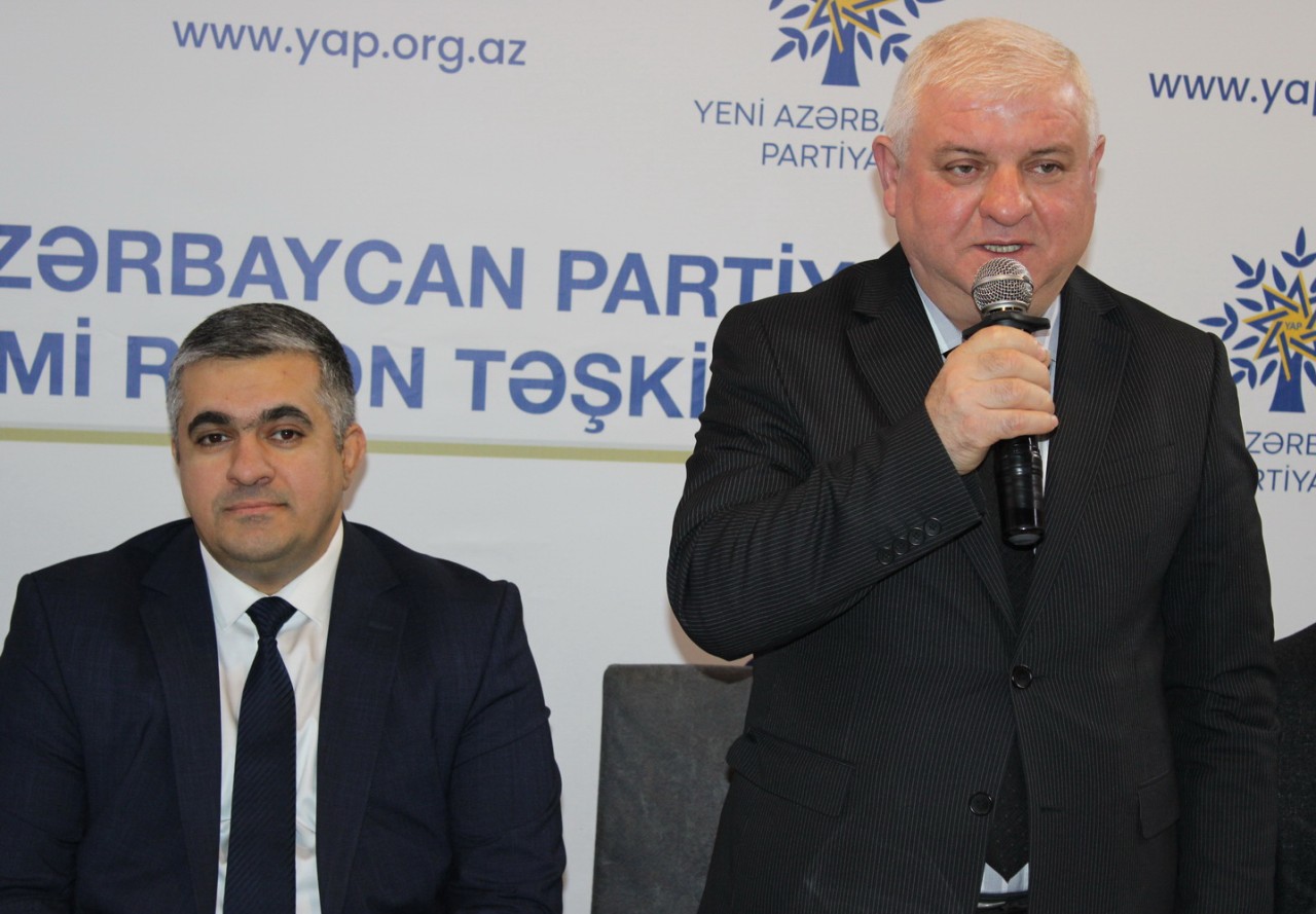 YAP Nizami rayon təşkilatı iftar süfrəsi təşkil etdi - FOTOLAR
