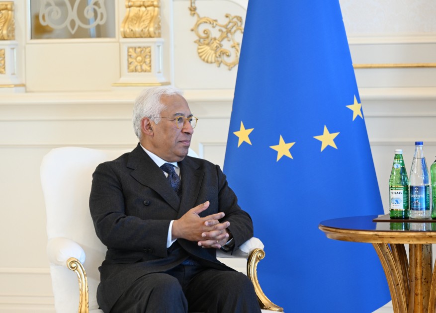 Prezident Antonio Koşta ilə görüşdü - FOTOLAR