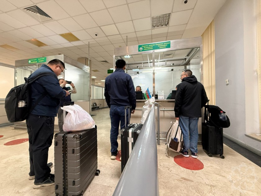 36 İndoneziya vətəndaşı İrandan təxliyə olundu - FOTOLAR