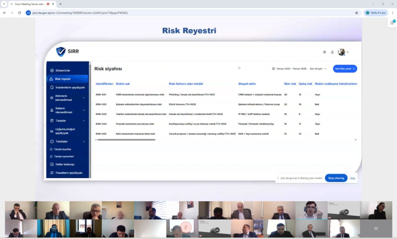 XRİTDX onlayn formatda vebinar keçirib - FOTOLAR