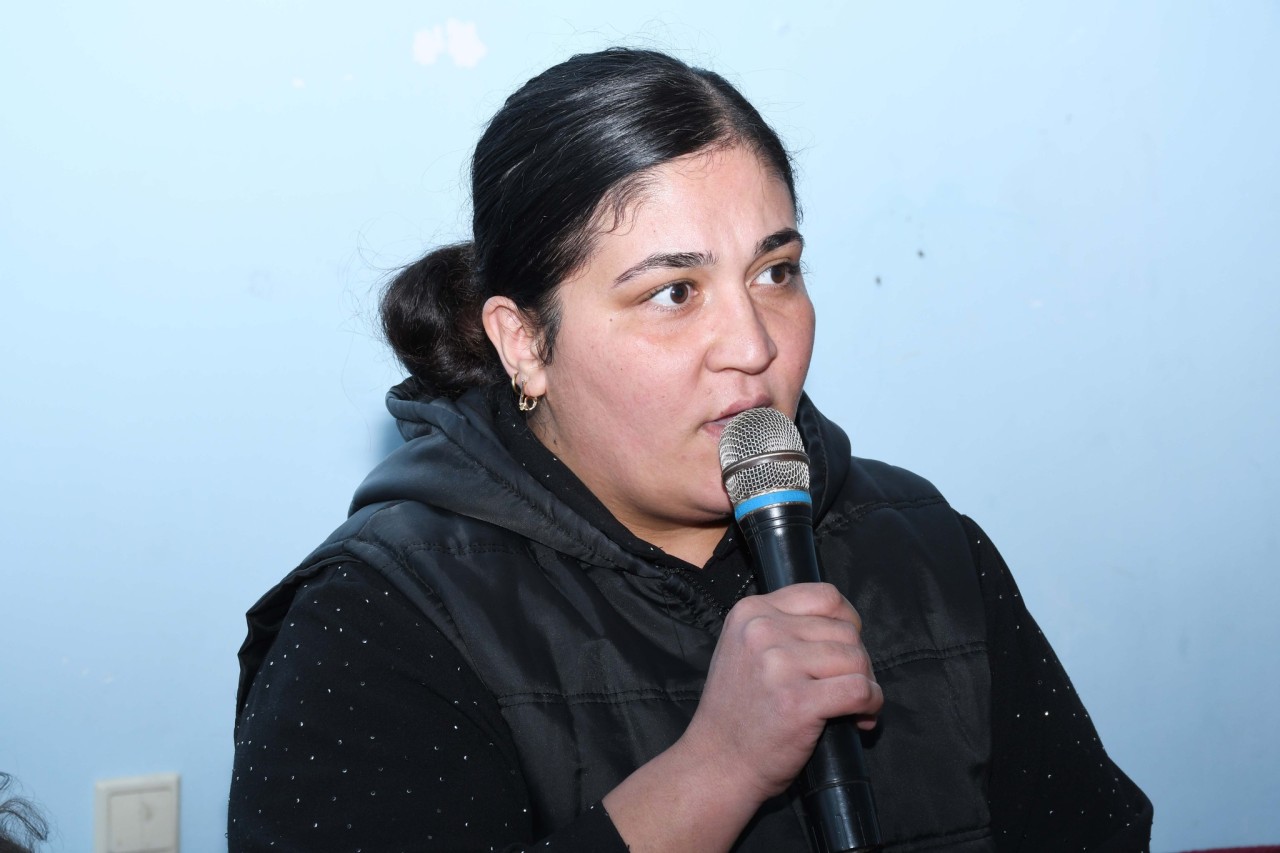 Vaqif Həsənovun Quzanlı köçkün qəsəbəsində səyyar qəbul-görüşü keçirilib - FOTOLAR