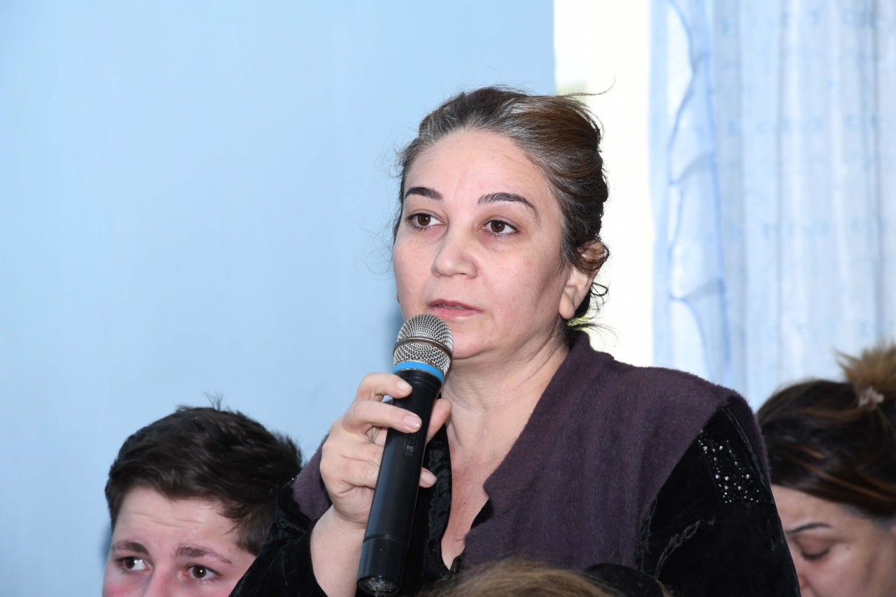 Vaqif Həsənovun Quzanlı köçkün qəsəbəsində səyyar qəbul-görüşü keçirilib - FOTOLAR