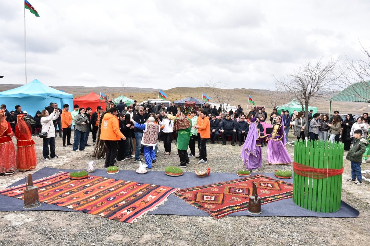 Ağstafada Novruz ənənələrinə həsr olunan tədbir keçirilib - FOTOLAR