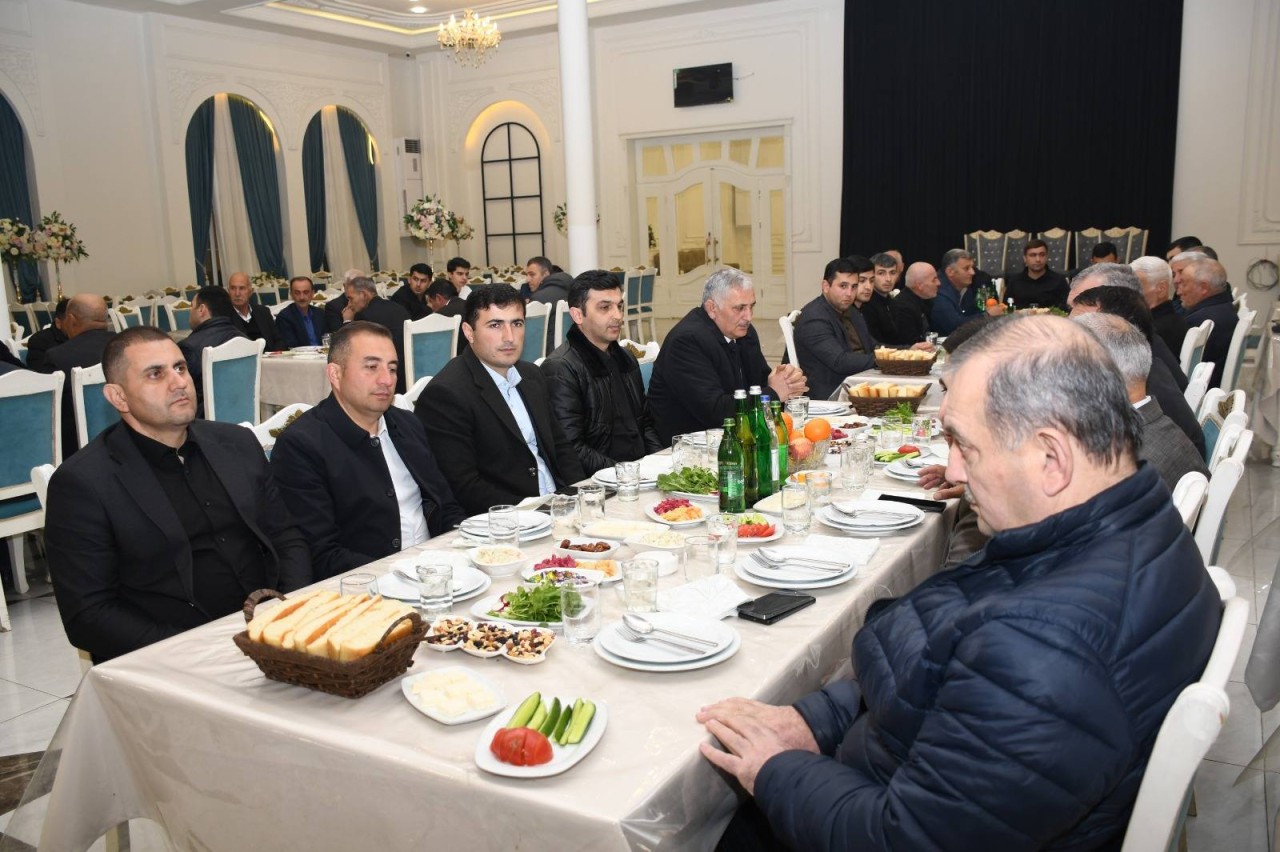 Ağdamda Ramazan ayı münasibətilə iftar mərasimi təşkil olunub - FOTOLAR