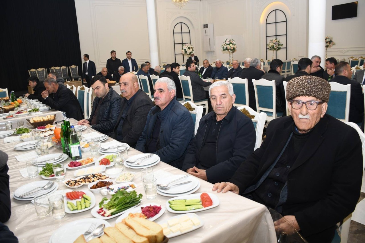Ağdamda Ramazan ayı münasibətilə iftar mərasimi təşkil olunub - FOTOLAR
