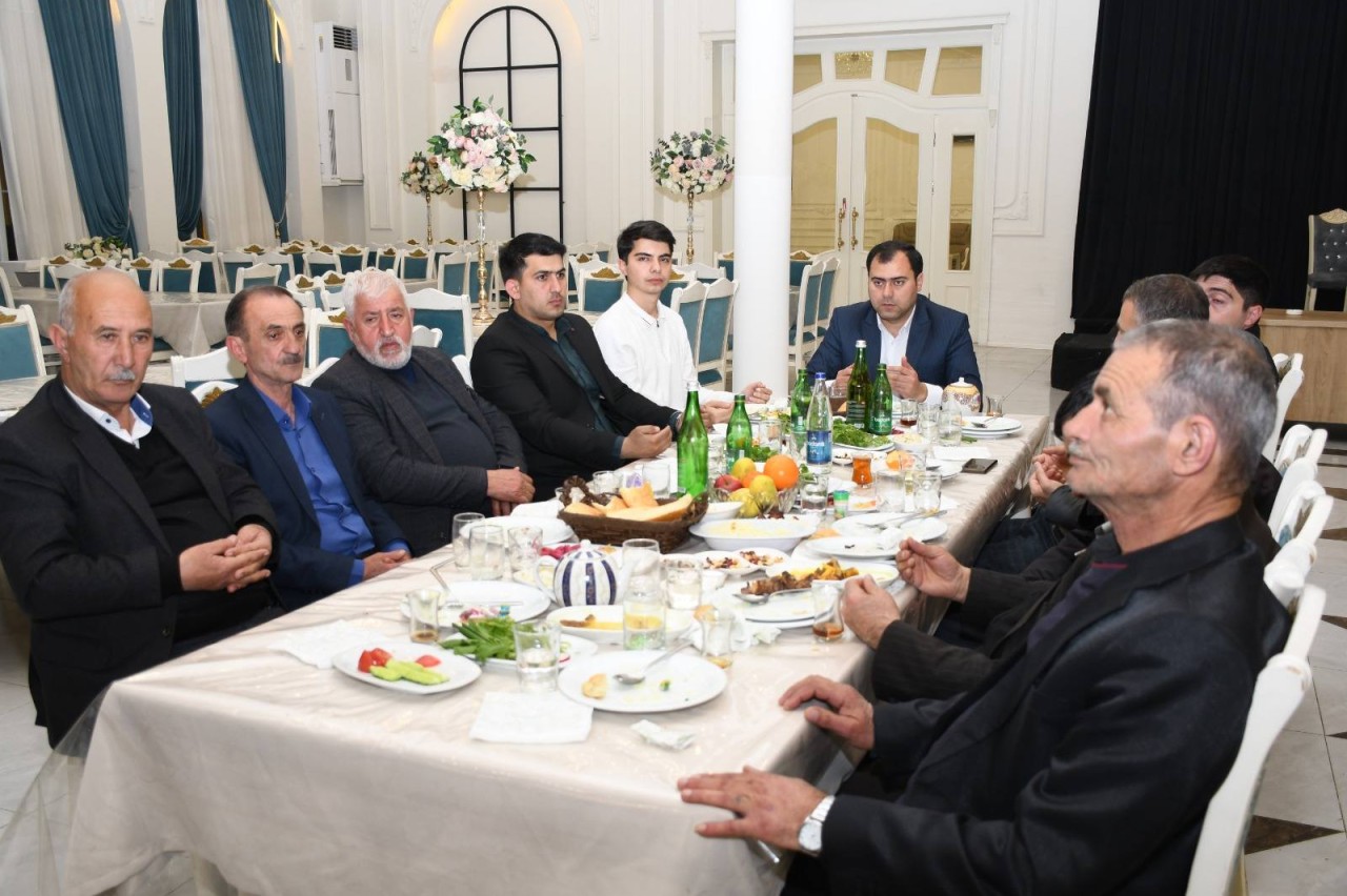 Ağdamda Ramazan ayı münasibətilə iftar mərasimi təşkil olunub - FOTOLAR