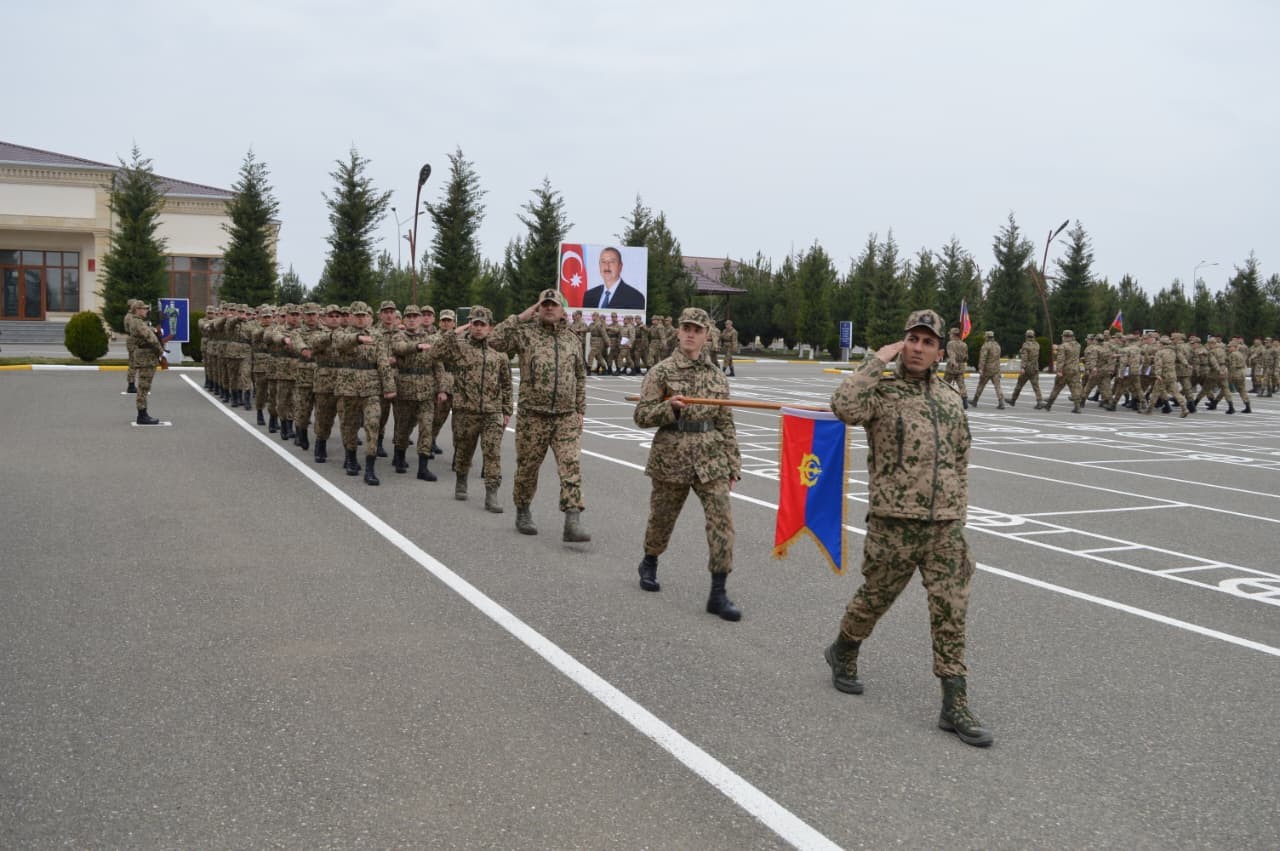 Ağstafada Daxili Qoşunların yaranmasının 34-cü ildönümü qeyd olunub - FOTOLAR