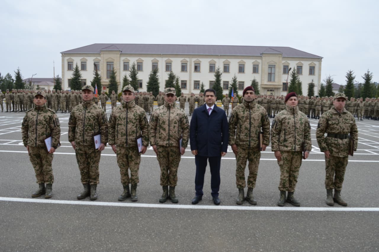 Ağstafada Daxili Qoşunların yaranmasının 34-cü ildönümü qeyd olunub - FOTOLAR