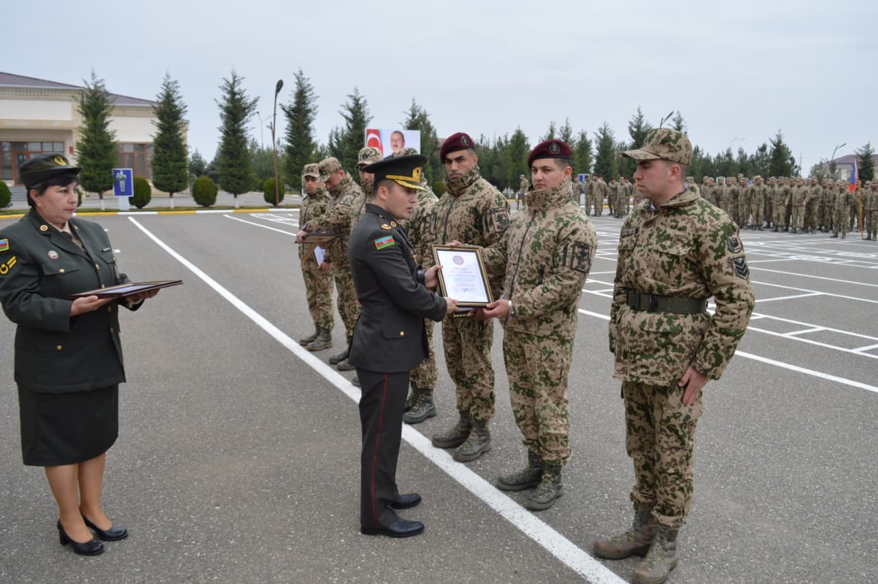 Ağstafada Daxili Qoşunların yaranmasının 34-cü ildönümü qeyd olunub - FOTOLAR