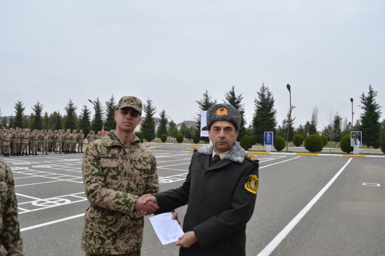 Ağstafada Daxili Qoşunların yaranmasının 34-cü ildönümü qeyd olunub - FOTOLAR