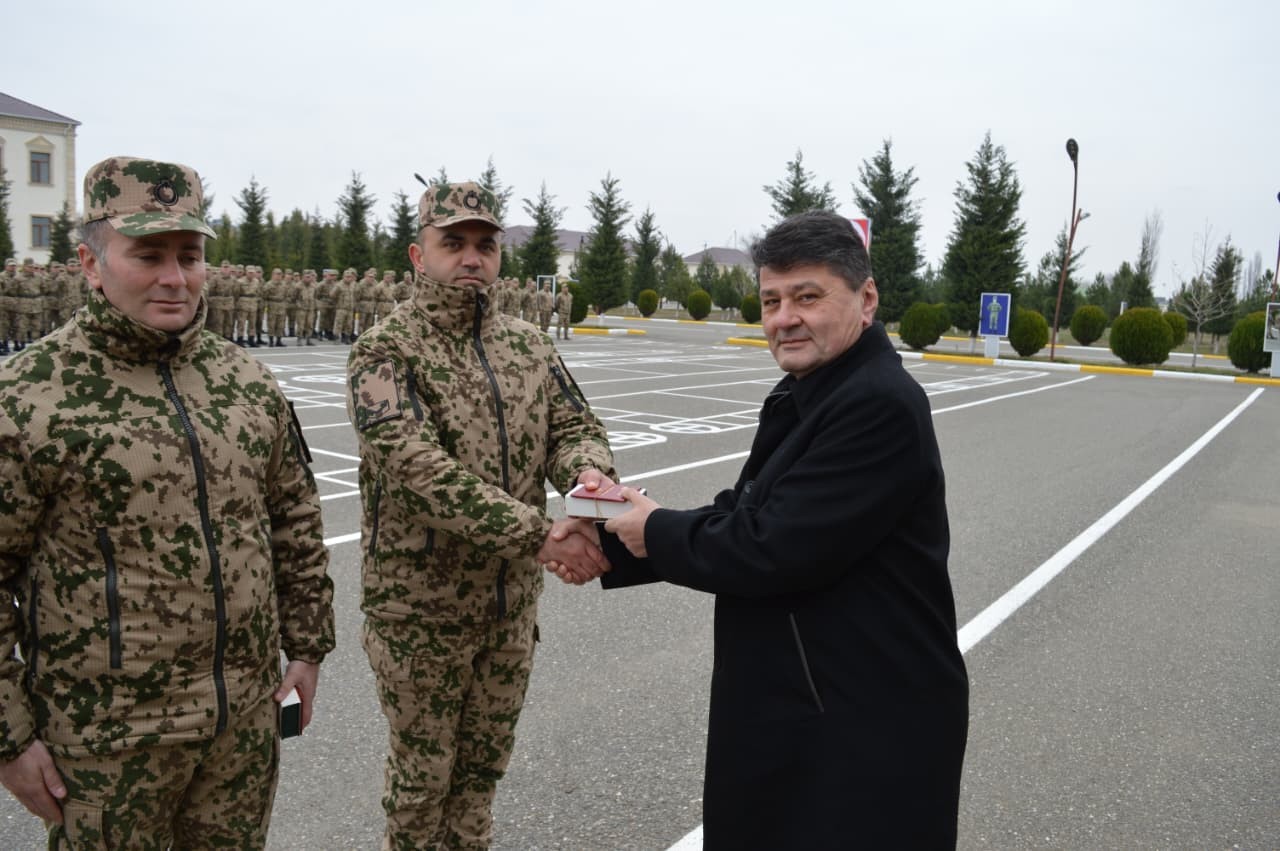 Ağstafada Daxili Qoşunların yaranmasının 34-cü ildönümü qeyd olunub - FOTOLAR