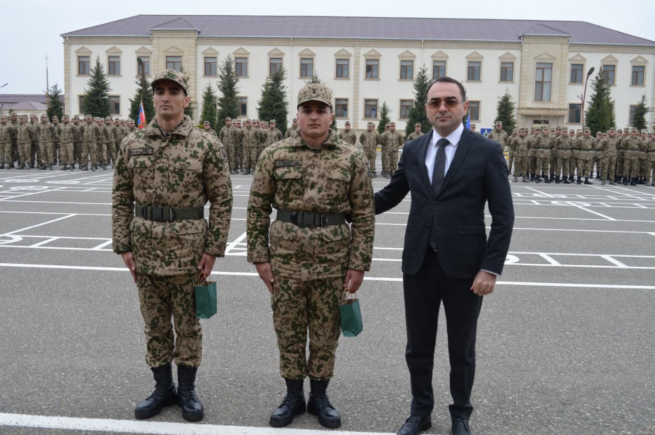 Ağstafada Daxili Qoşunların yaranmasının 34-cü ildönümü qeyd olunub - FOTOLAR