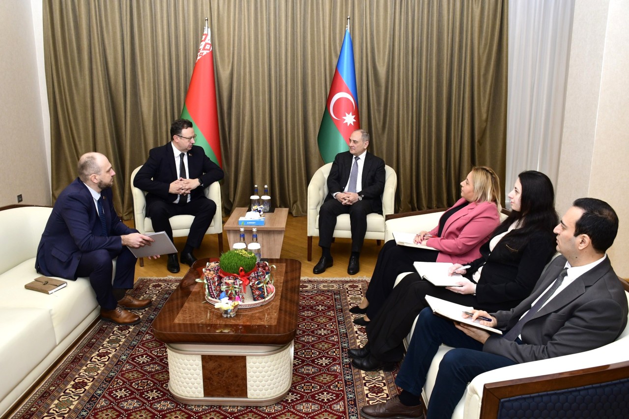 Tahir Budaqov səfirlərlə görüşdü - FOTOLAR