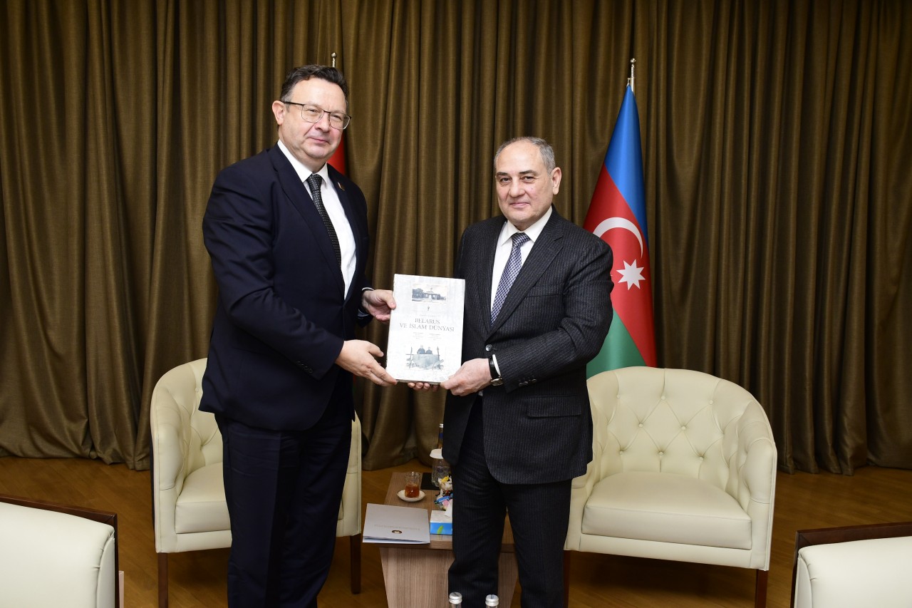 Tahir Budaqov səfirlərlə görüşdü - FOTOLAR