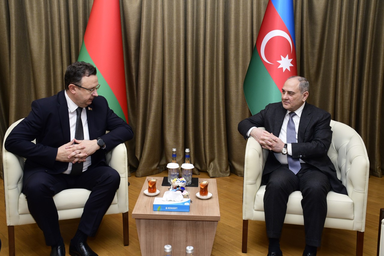 Tahir Budaqov səfirlərlə görüşdü - FOTOLAR