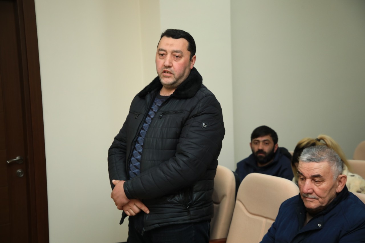 Niyazi Bayramov vətəndaşlarla növbəti görüş keçirdi - FOTOLAR