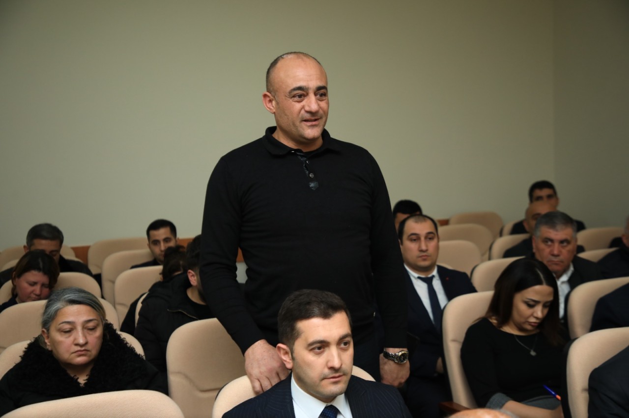 Niyazi Bayramov vətəndaşlarla növbəti görüş keçirdi - FOTOLAR