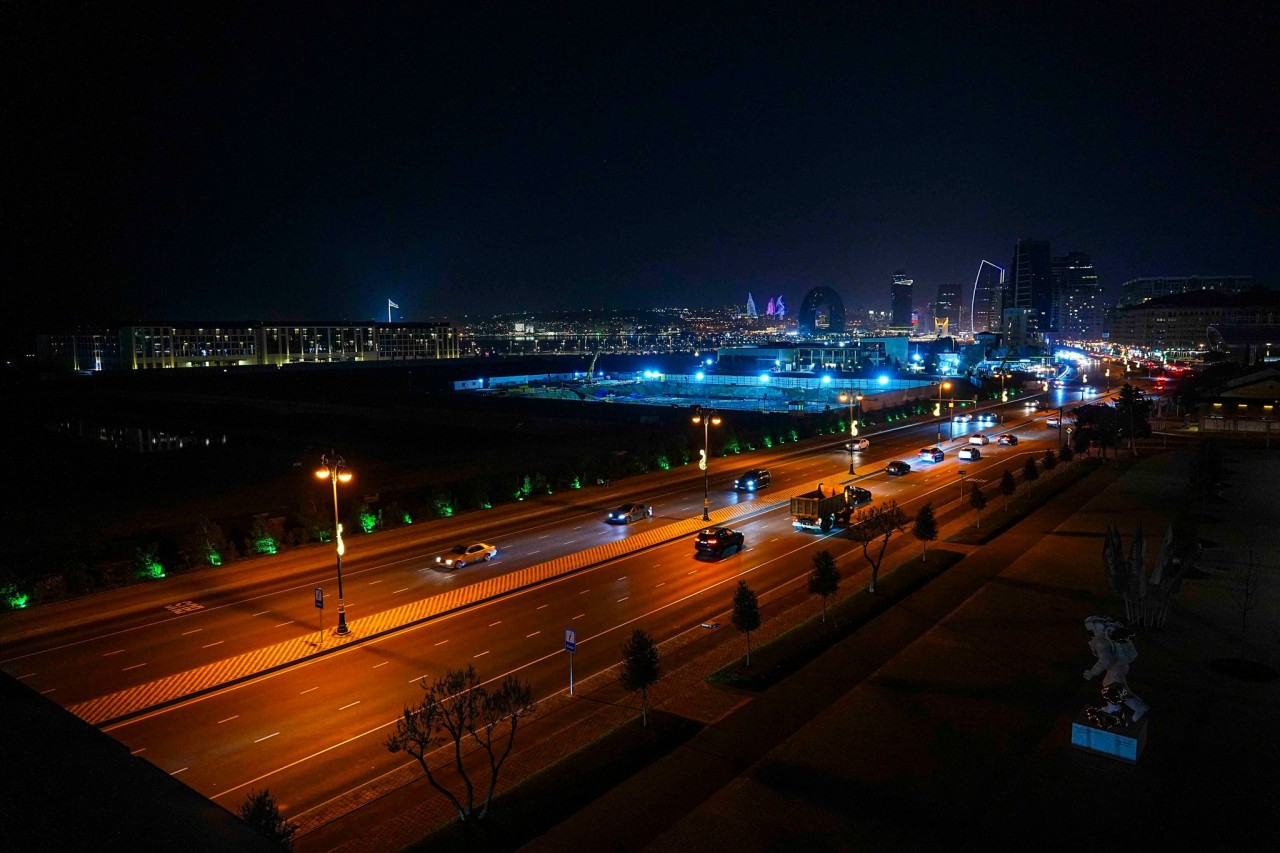 Xətai rayonunda bayram abu-havası - FOTO/VİDEO